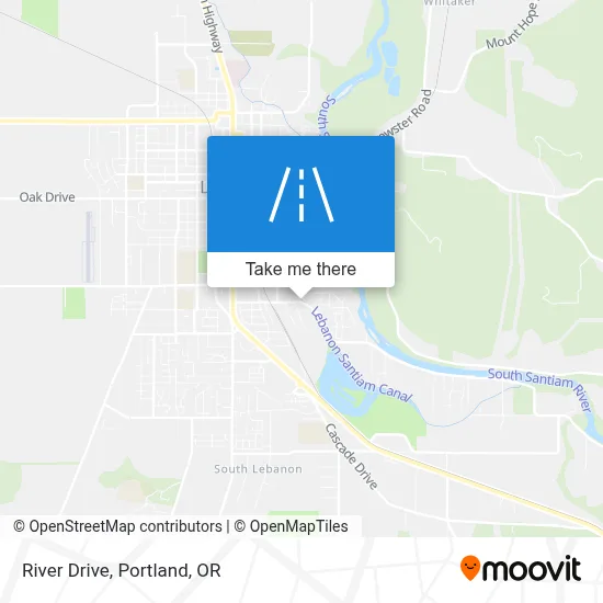 River Drive map