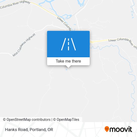Mapa de Hanks Road