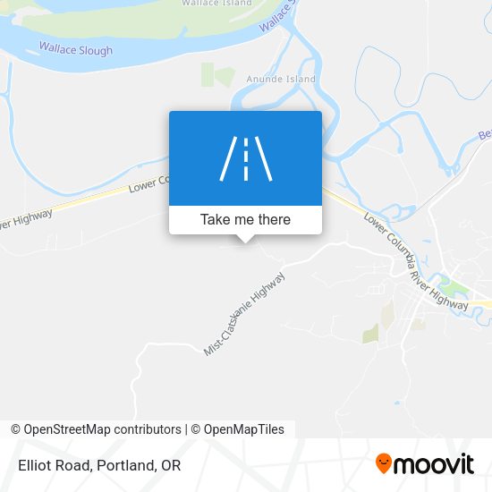 Mapa de Elliot Road