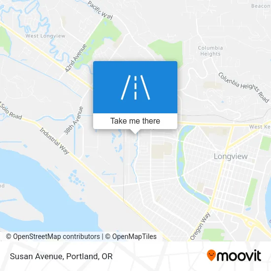 Susan Avenue map
