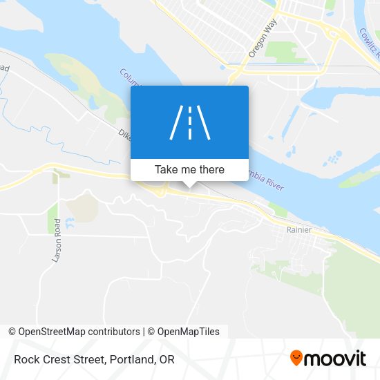 Mapa de Rock Crest Street