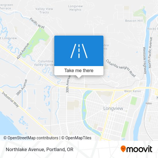 Mapa de Northlake Avenue