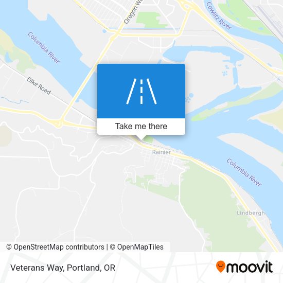Veterans Way map