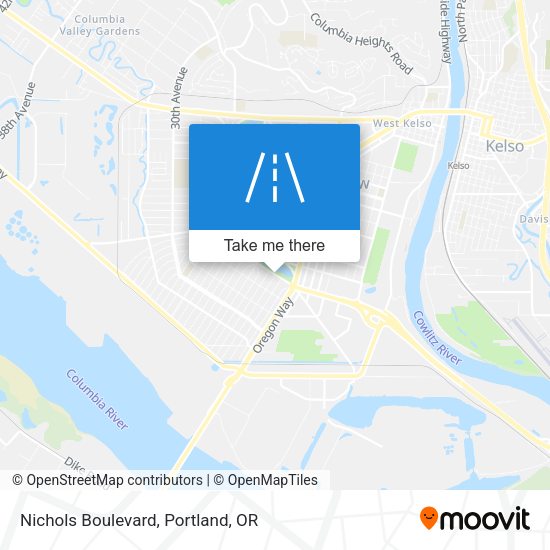 Mapa de Nichols Boulevard