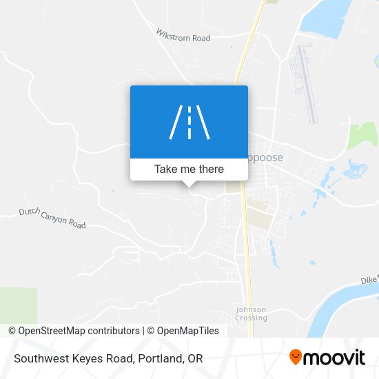 Mapa de Southwest Keyes Road