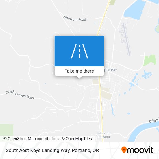 Mapa de Southwest Keys Landing Way