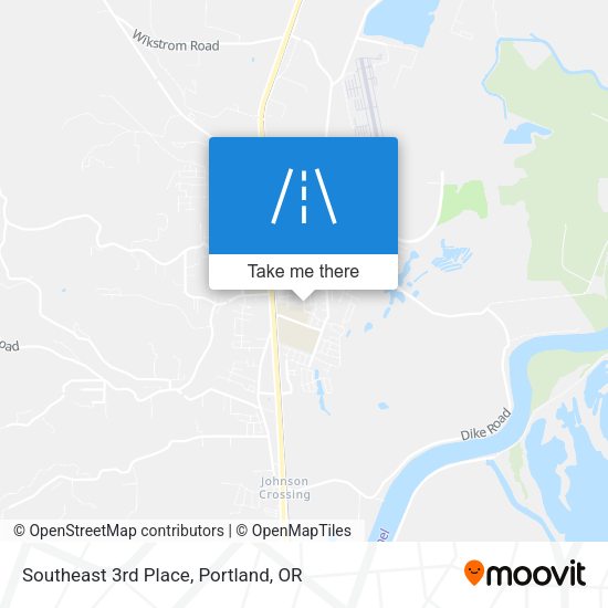 Southeast 3rd Place map