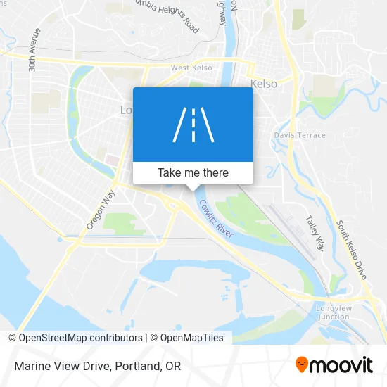 Marine View Drive map