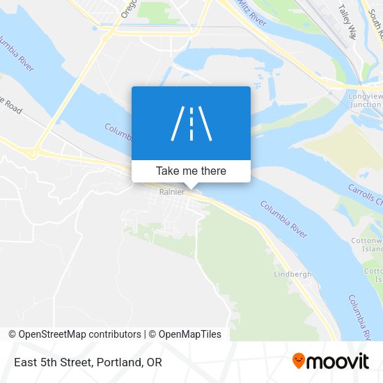 Mapa de East 5th Street