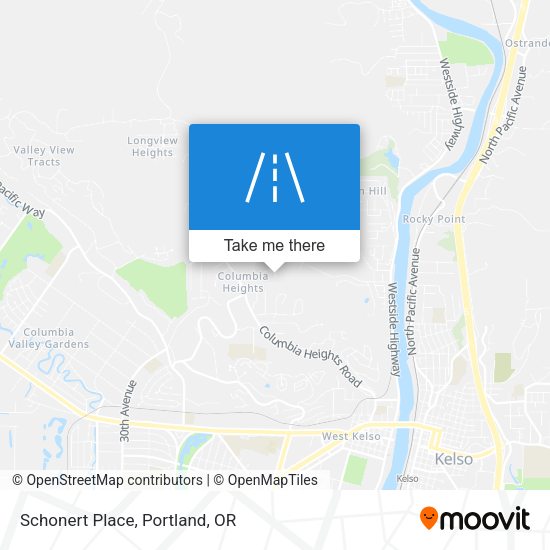 Mapa de Schonert Place