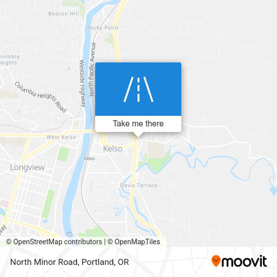 Mapa de North Minor Road