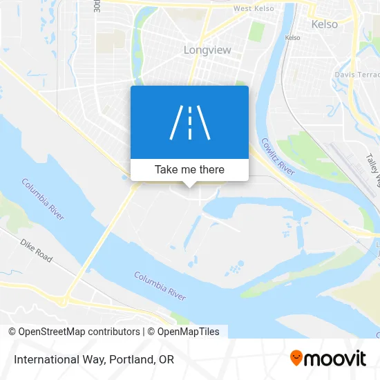 International Way map