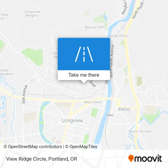 View Ridge Circle map