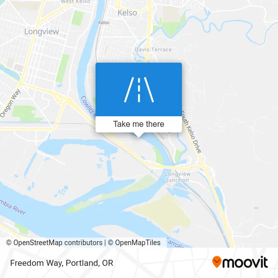 Freedom Way map
