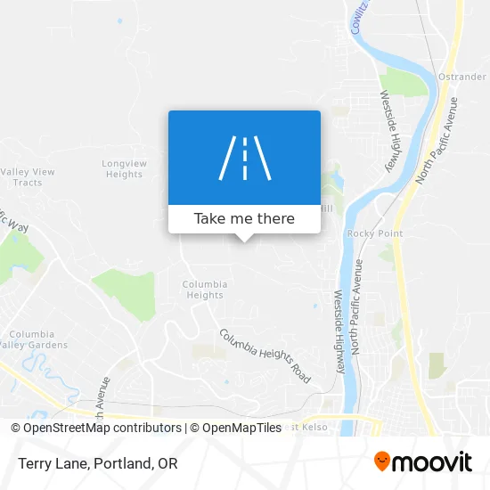 Terry Lane map