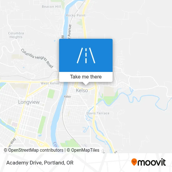 Academy Drive map