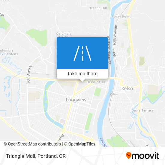 Triangle Mall map