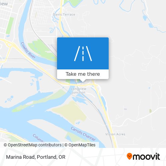Mapa de Marina Road