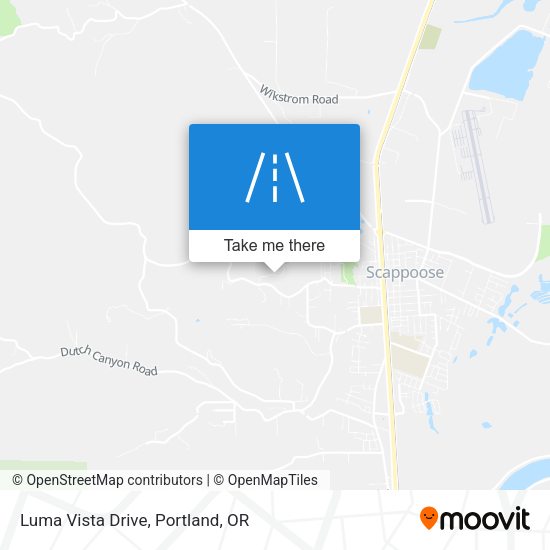 Luma Vista Drive map