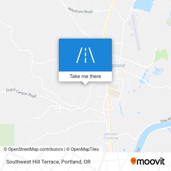 Mapa de Southwest Hill Terrace