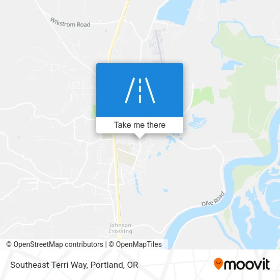 Southeast Terri Way map