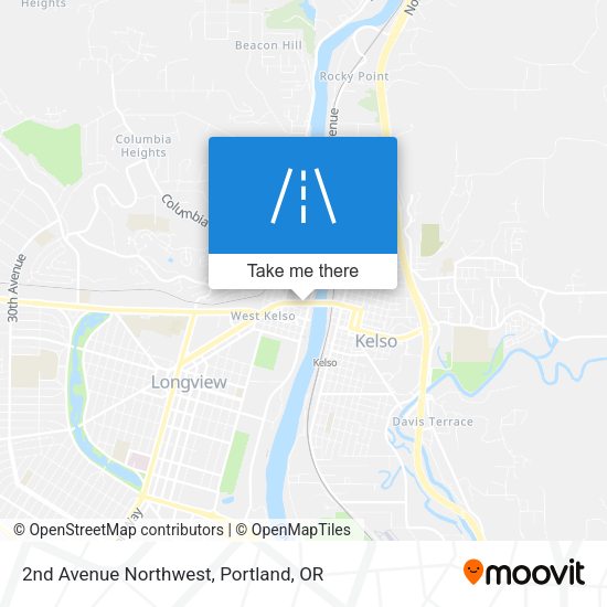 Mapa de 2nd Avenue Northwest