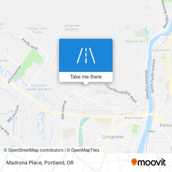 Mapa de Madrona Place