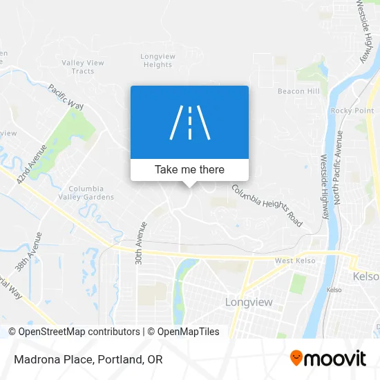 Madrona Place map