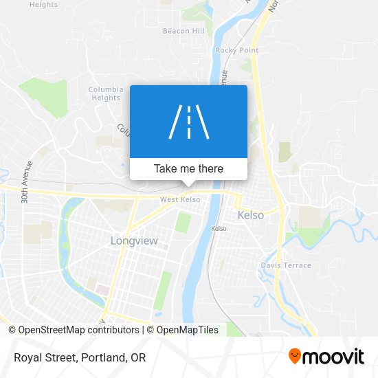 Mapa de Royal Street