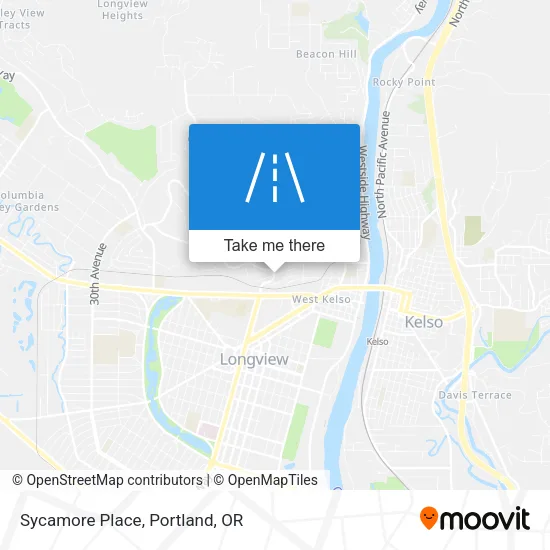 Sycamore Place map