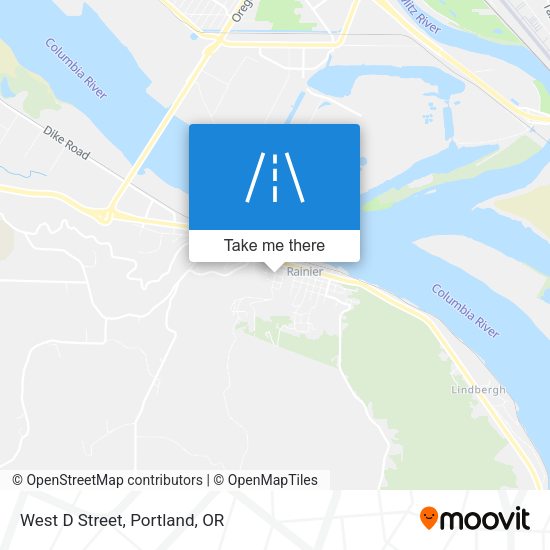 Mapa de West D Street