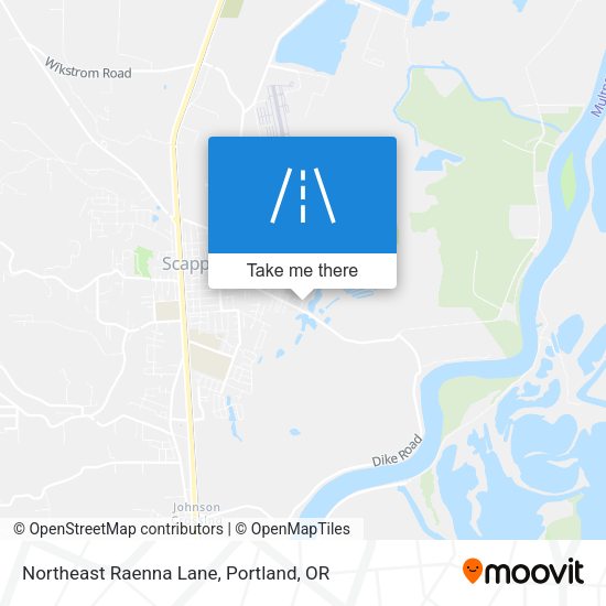 Mapa de Northeast Raenna Lane