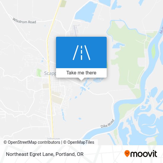 Northeast Egret Lane map