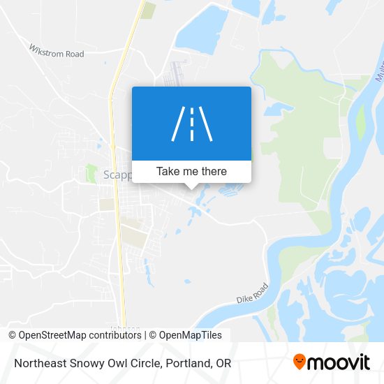 Mapa de Northeast Snowy Owl Circle
