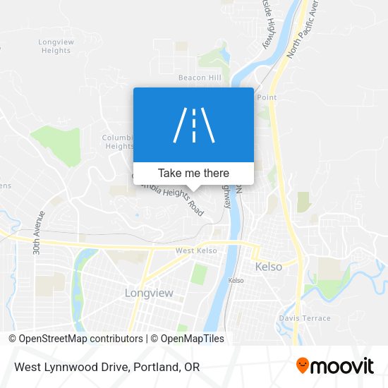 West Lynnwood Drive map