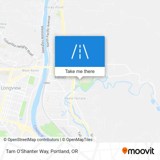 Tam O'Shanter Way map