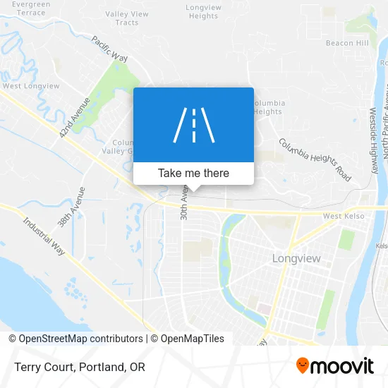 Terry Court map