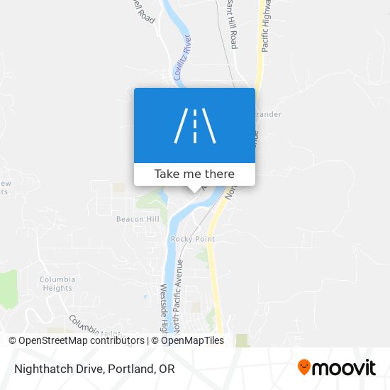 Nighthatch Drive map