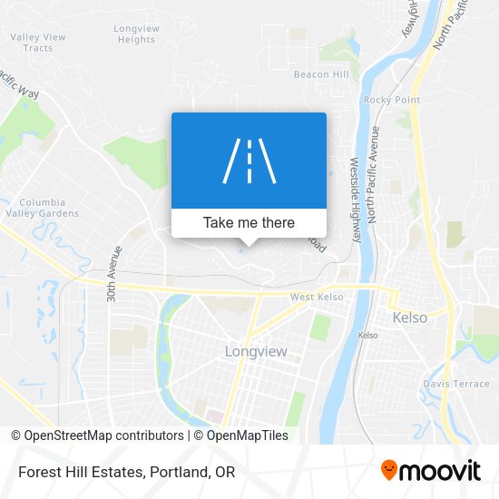 Forest Hill Estates map