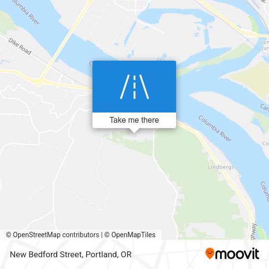New Bedford Street map