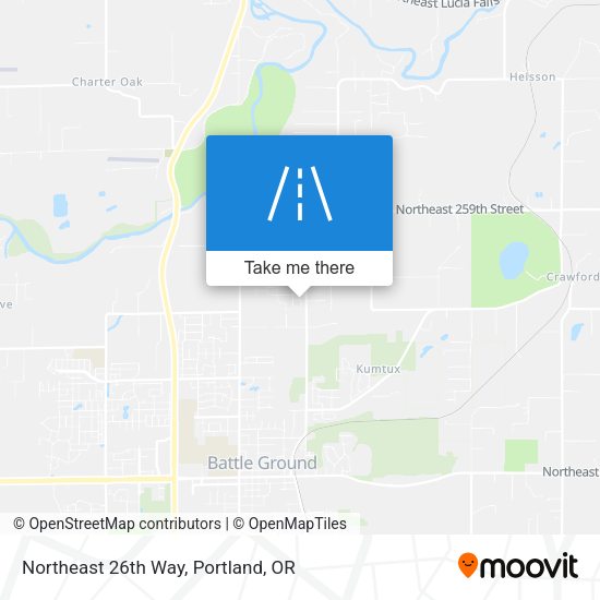 Mapa de Northeast 26th Way