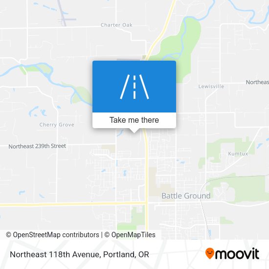 Mapa de Northeast 118th Avenue