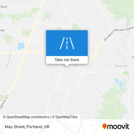 May Street map