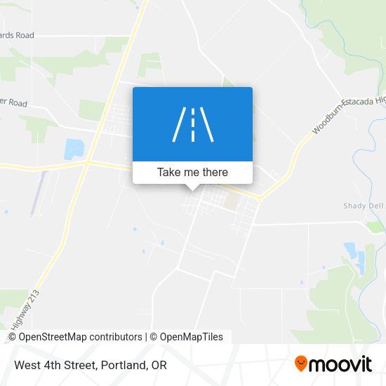 Mapa de West 4th Street