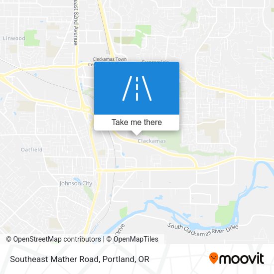 Mapa de Southeast Mather Road
