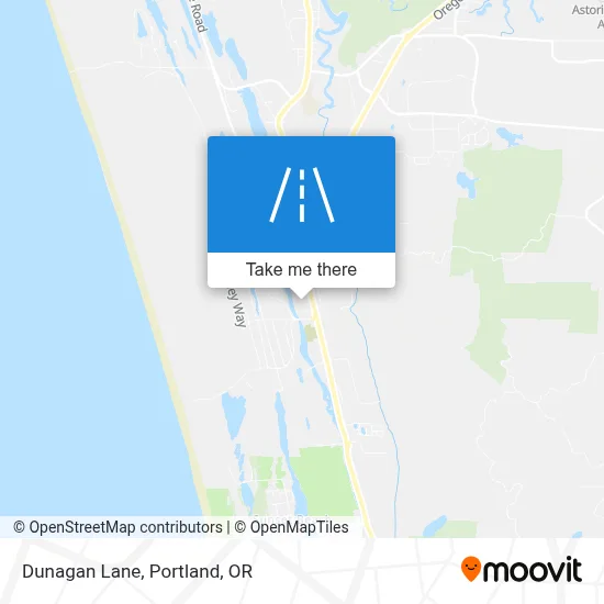 Dunagan Lane map
