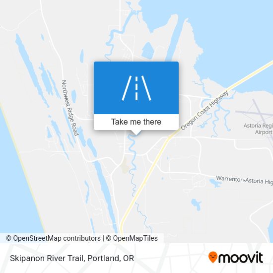 Skipanon River Trail map