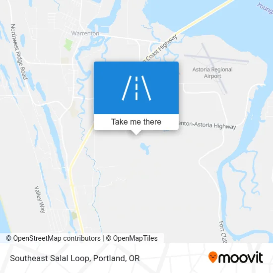 Southeast Salal Loop map