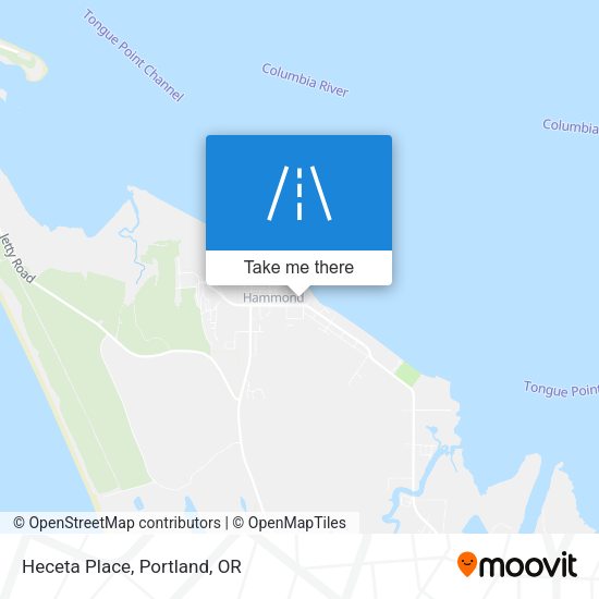 Mapa de Heceta Place