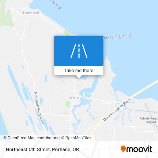 Mapa de Northeast 5th Street